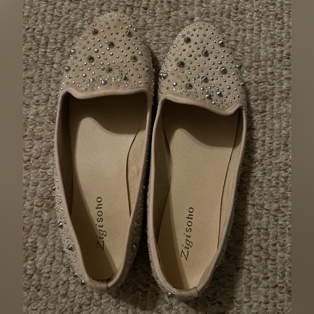 Zigi Soho cream flats
